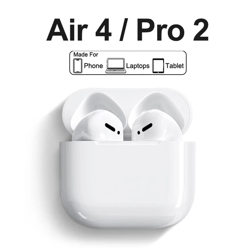 AirPods Pro (2nd Generation) – Wireless Bluetooth Earbuds with ANC, Transparency Mode, Spatial Audio, Deep Bass & Long Battery Life