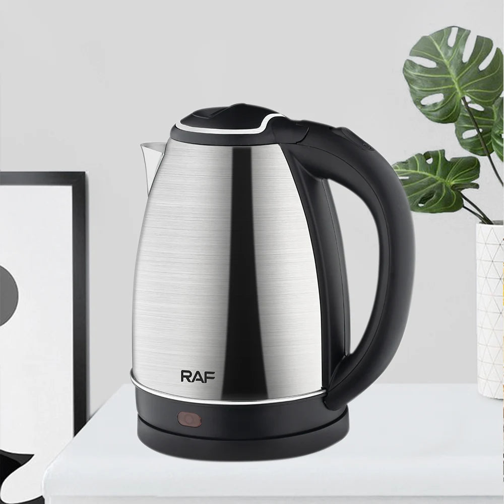 2L Stainless Steel Electric Water Kettle – 2000W Fast Boil Smart Tea & Coffee Maker | Durable Kitchen Water Boiler