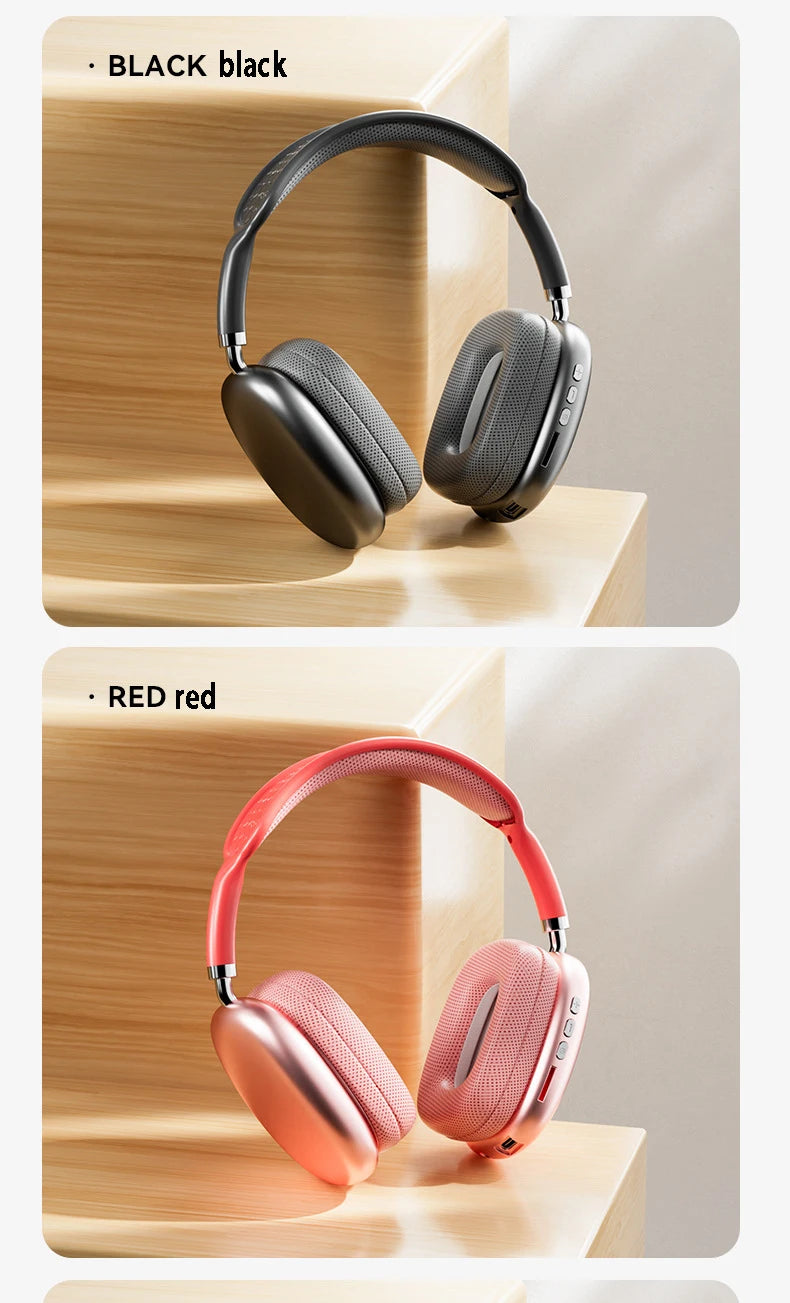 P9 Wireless Bluetooth Headphones – Deep Bass Stereo Sound with Long Battery Life