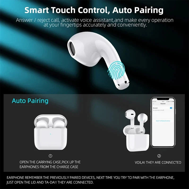 AirPods Pro (2nd Generation) – Wireless Bluetooth Earbuds with ANC, Transparency Mode, Spatial Audio, Deep Bass & Long Battery Life