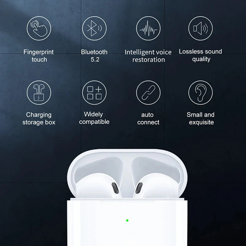 AirPods Pro (2nd Generation) – Wireless Bluetooth Earbuds with ANC, Transparency Mode, Spatial Audio, Deep Bass & Long Battery Life