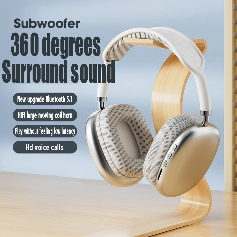 P9 Wireless Bluetooth Headphones – Deep Bass Stereo Sound with Long Battery Life