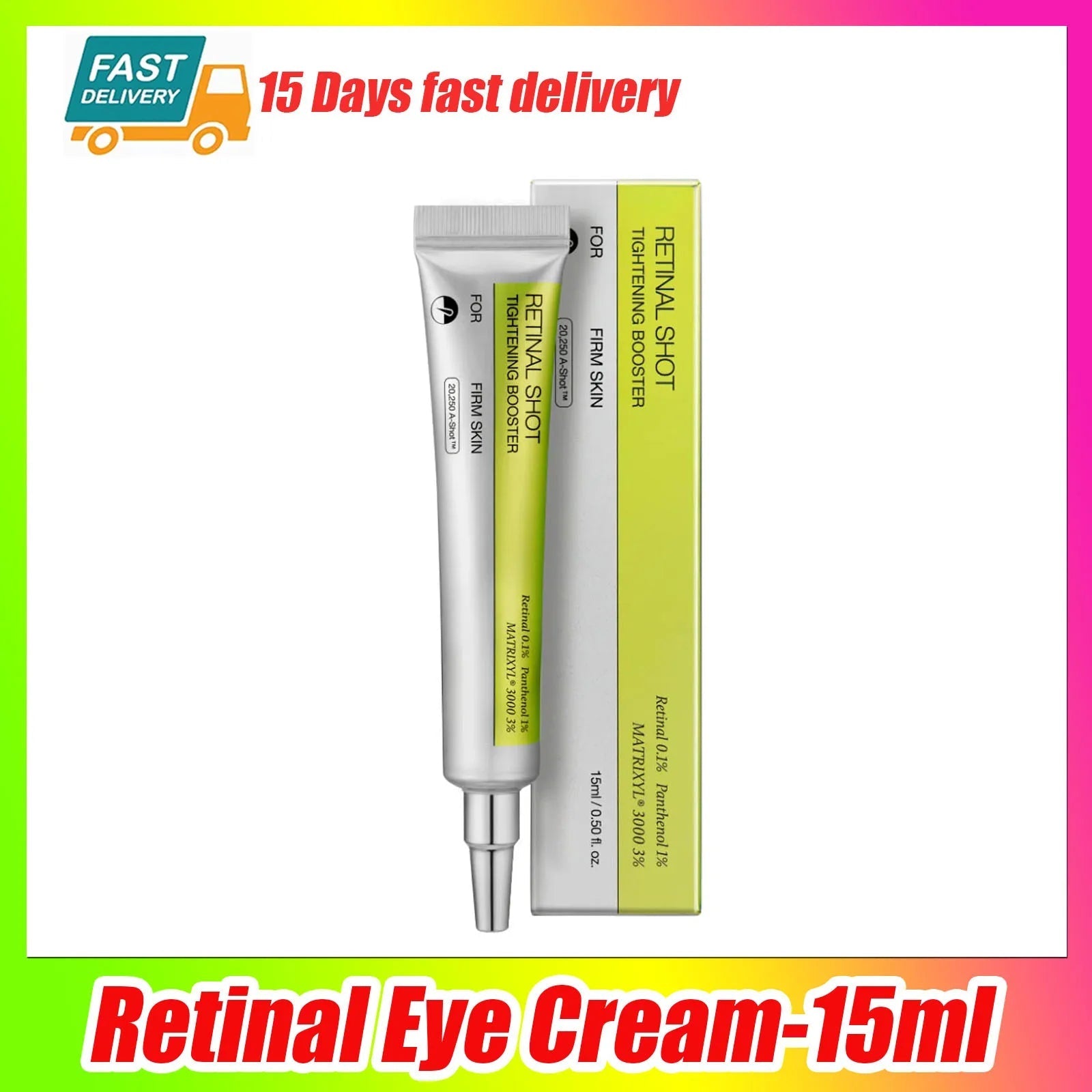 Retinal Shot Tightening Serum – Professional Anti-Aging & Skin Firming Formula for Youthful Glow