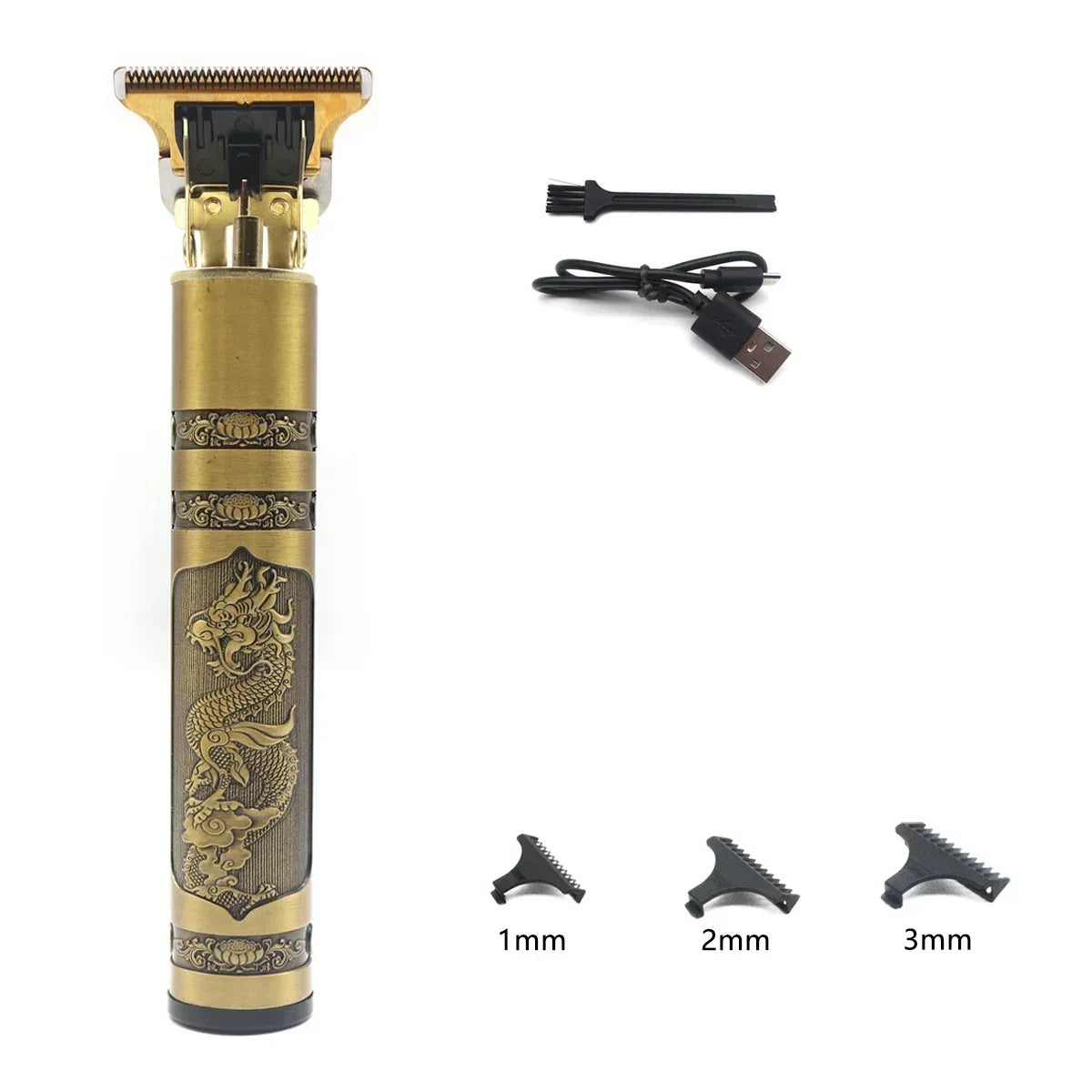 T9 Vintage Hair Trimmer for Men – Professional Rechargeable Shaving & Grooming Machine for Boys & Men