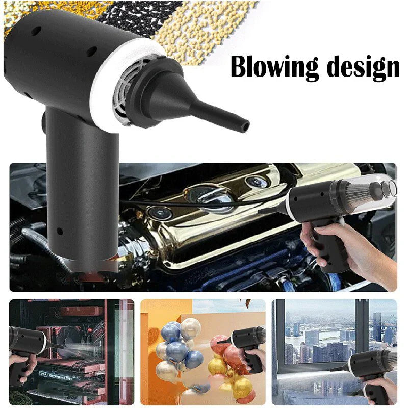 Car Vacuum Cleaner | Portable Handheld Vacuum for Car & Home