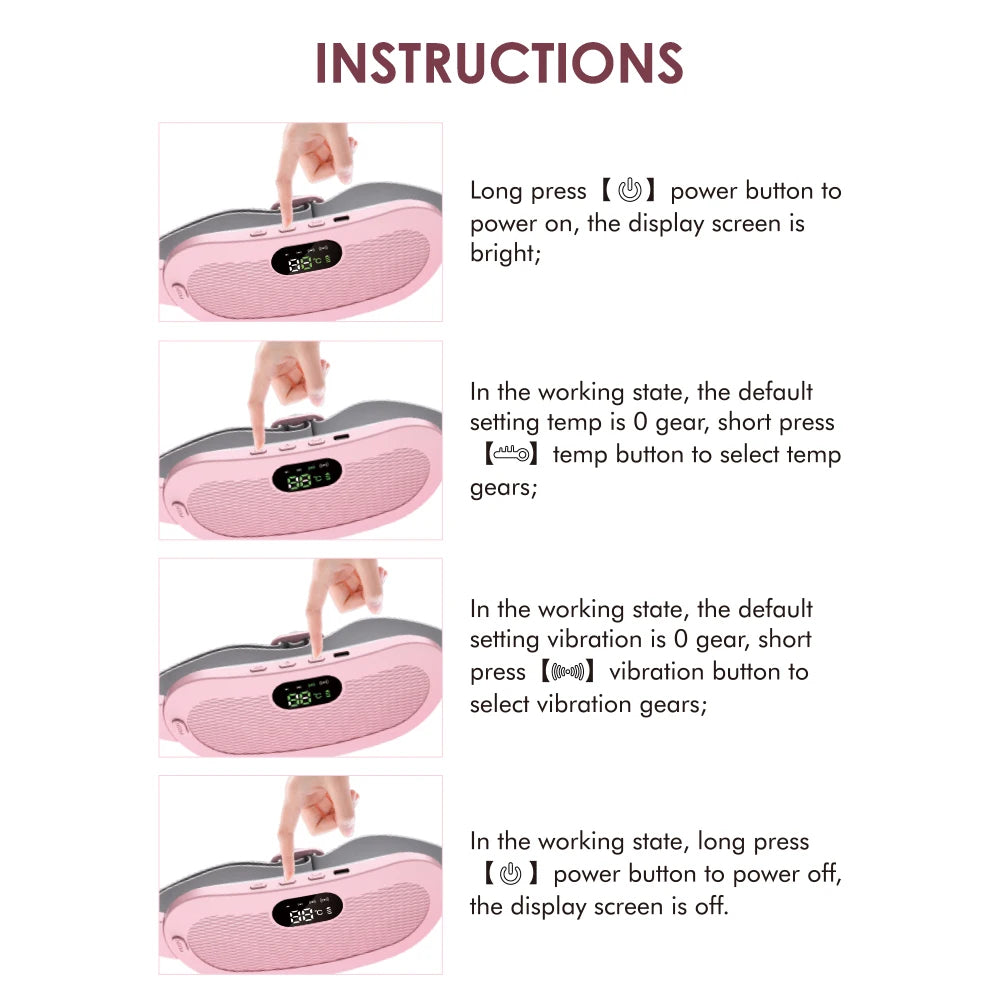 Portable Electric Heating Pad | Adjustable Heat Therapy for Pain Relief & Muscle Relaxation