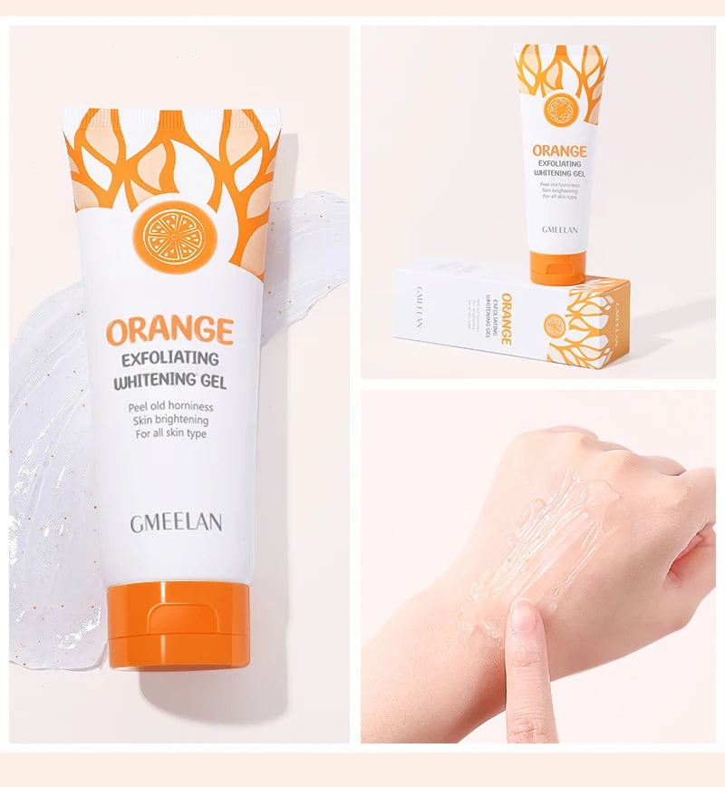 Orange Exfoliating Gel – Dead Skin Remover, Brightening Peeling Gel | Gentle Hydrating Korean Skincare