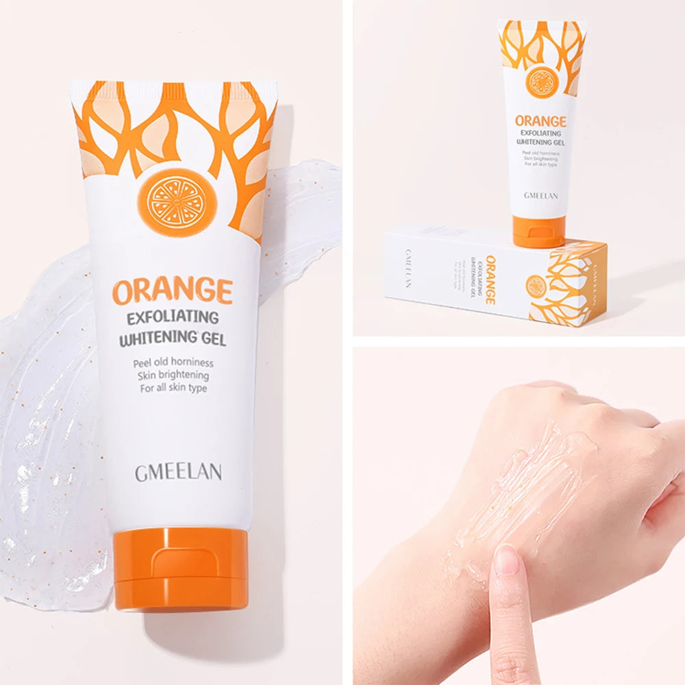 Orange Exfoliating Gel – Dead Skin Remover, Brightening Peeling Gel | Gentle Hydrating Korean Skincare