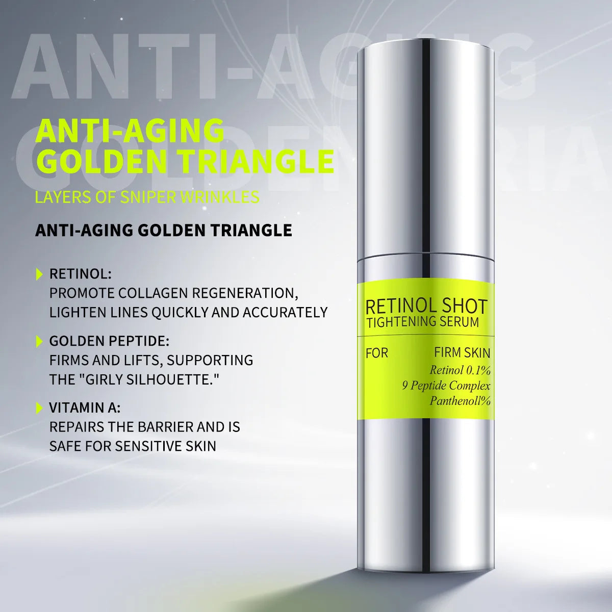 Retinal Shot Tightening Serum – Professional Anti-Aging & Skin Firming Formula for Youthful Glow
