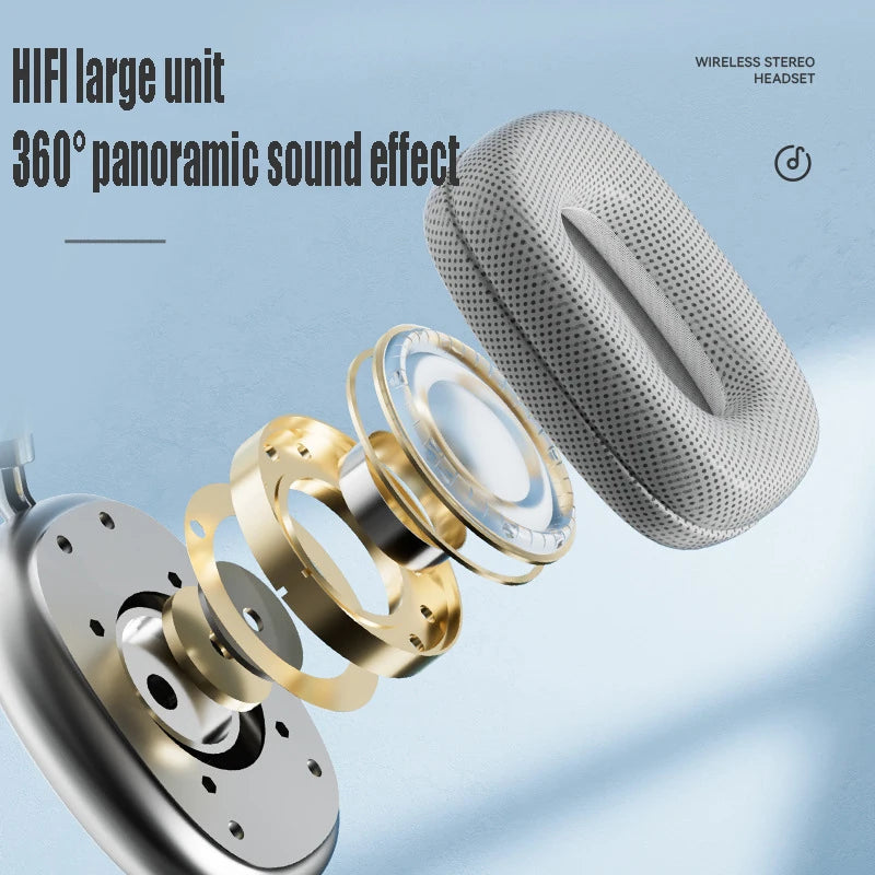 P9 Wireless Bluetooth Headphones – Deep Bass Stereo Sound with Long Battery Life
