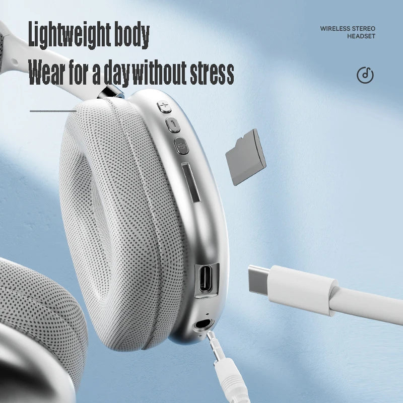 P9 Wireless Bluetooth Headphones – Deep Bass Stereo Sound with Long Battery Life