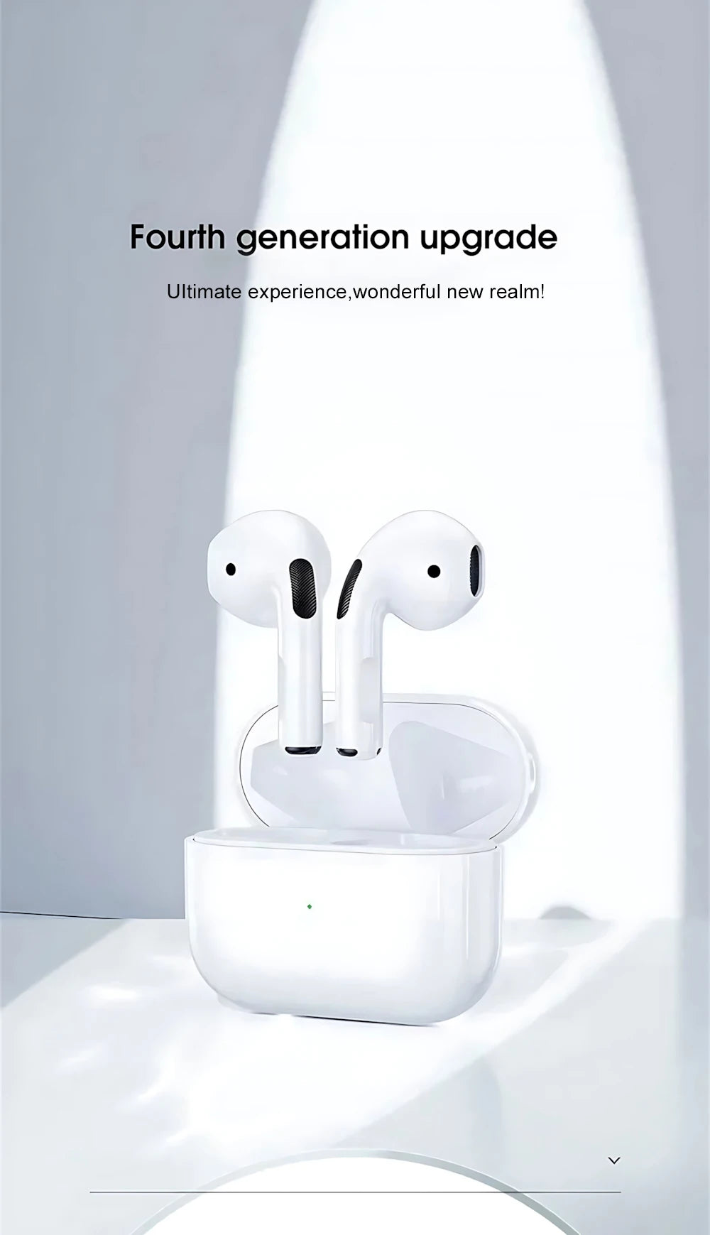 AirPods Pro (2nd Generation) – Wireless Bluetooth Earbuds with ANC, Transparency Mode, Spatial Audio, Deep Bass & Long Battery Life