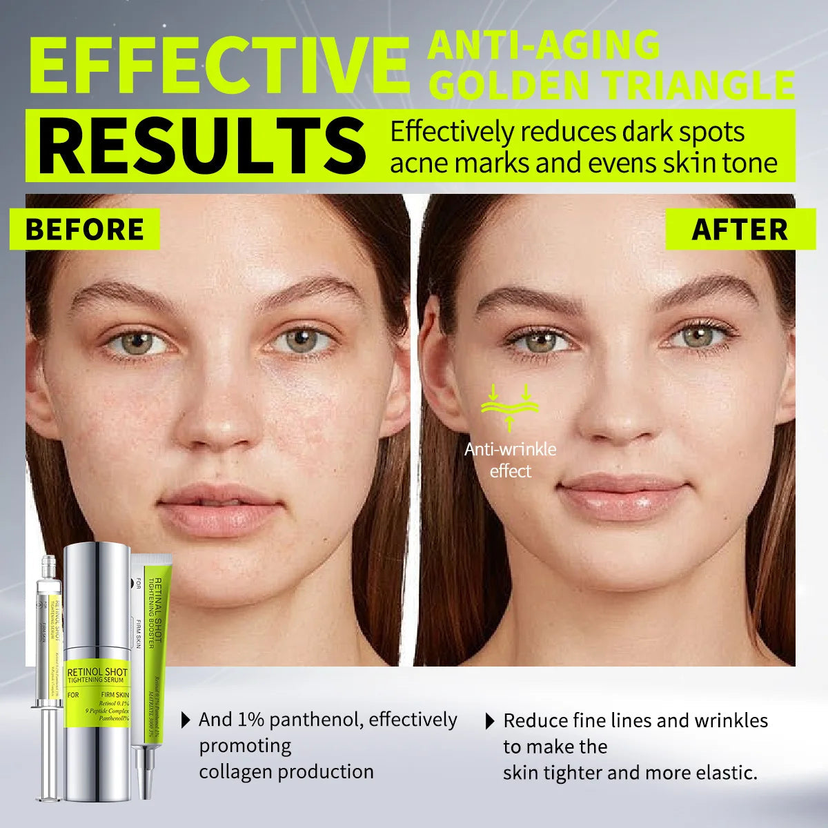 Retinal Shot Tightening Serum – Professional Anti-Aging & Skin Firming Formula for Youthful Glow