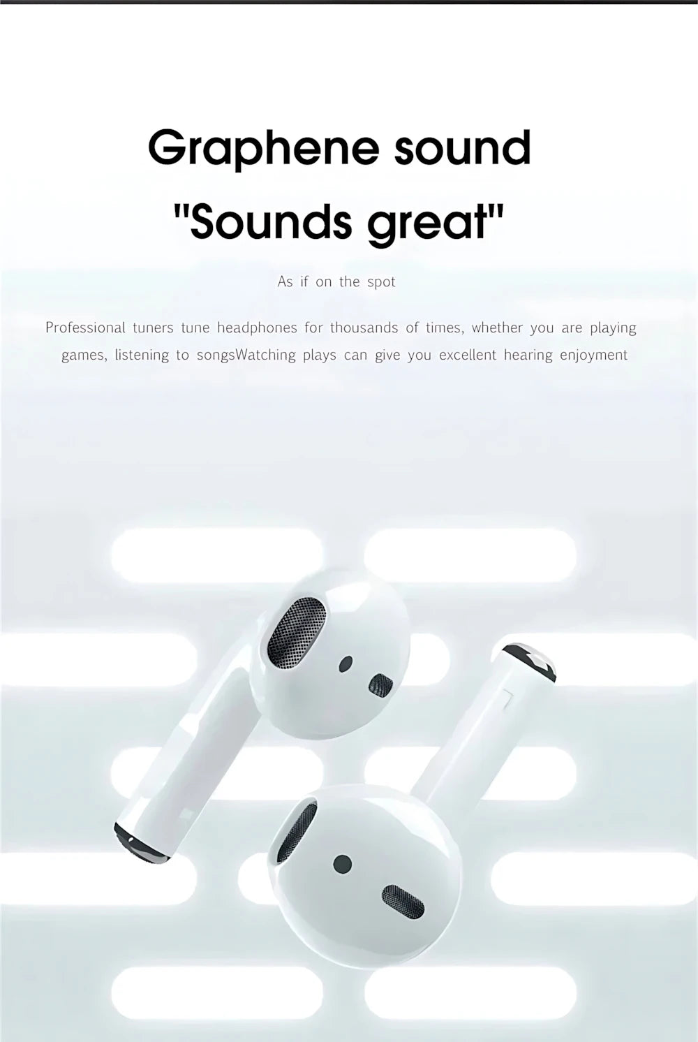 AirPods Pro (2nd Generation) – Wireless Bluetooth Earbuds with ANC, Transparency Mode, Spatial Audio, Deep Bass & Long Battery Life