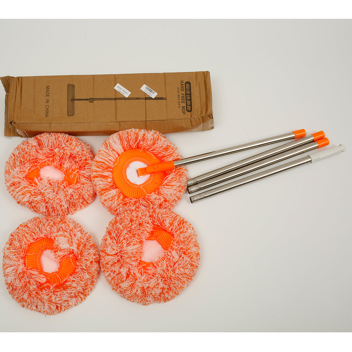 360° Rotating Microfiber Mop – Easy Spin Floor Cleaning Mop for Home & Office