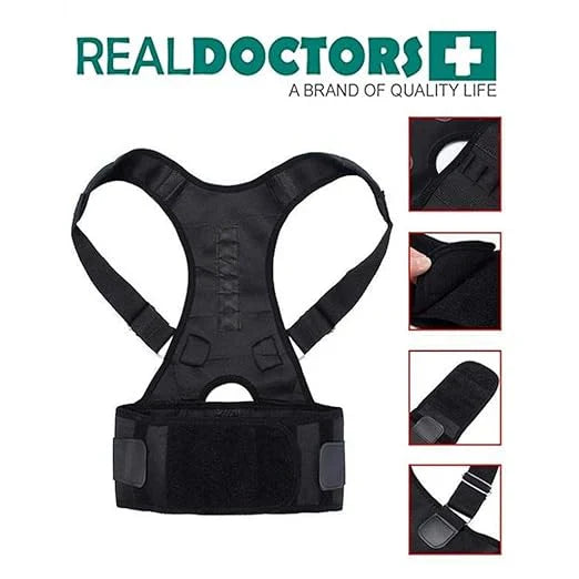 Back Posture Belt | Adjustable Support Belt for Better Posture